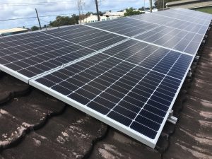 Commercial solar panel installation at Proco Holdings Limited, Barbados